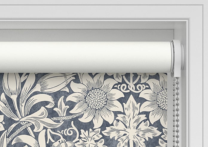 William Morris At Home Sunflower, Indigo - Twist&Fit Roller Blind - Image 10